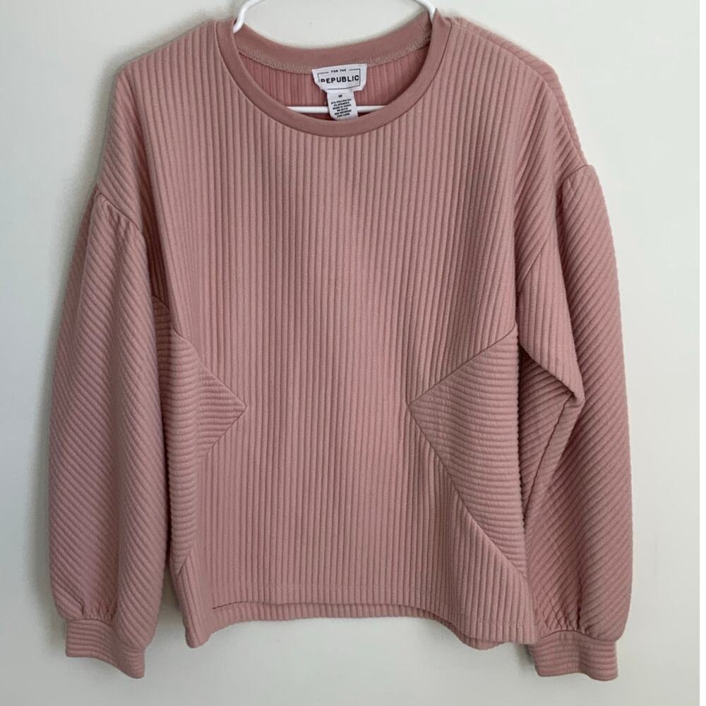 For the Republic Pink Sweatshirt‎ size medium
